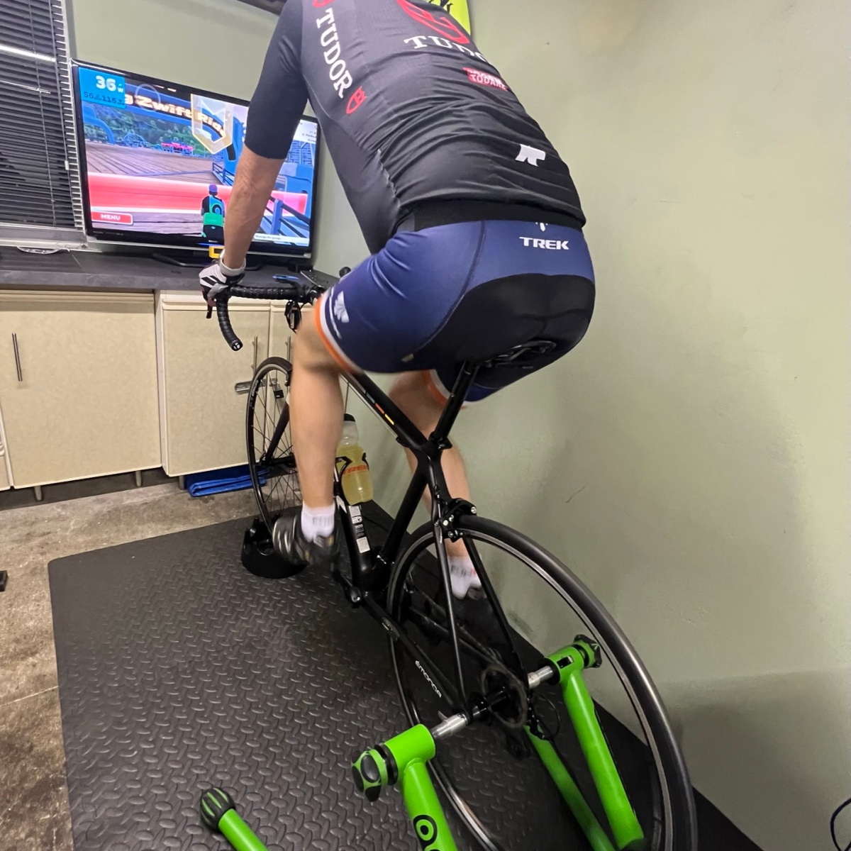 Cycling with Zwift